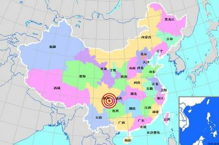 四川自貢內(nèi)江交界發(fā)生4.1級地震