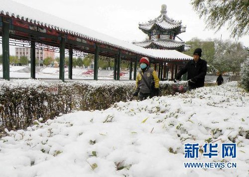 哈爾濱、大慶降下今年入冬以來(lái)第一場(chǎng)雪