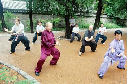 德國武術(shù)愛好者嶗山拜師