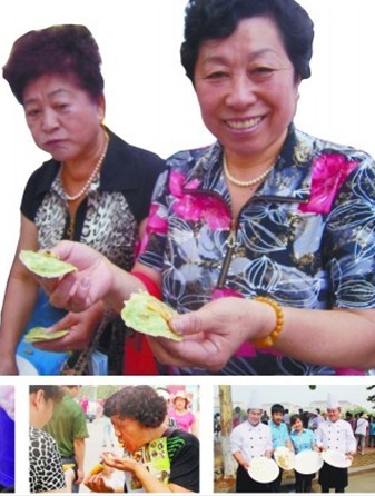 海琴廣場大擺滸苔宴 蛤蜊滸苔餅苔香炸蝦仁超誘人