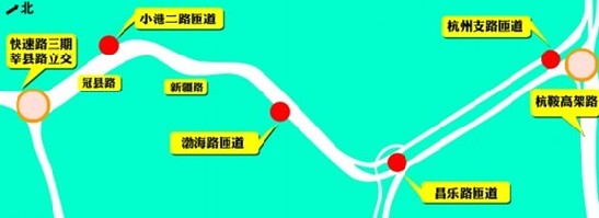 青島新冠高架路全線開(kāi)建 40分鐘車(chē)程將只用5分鐘