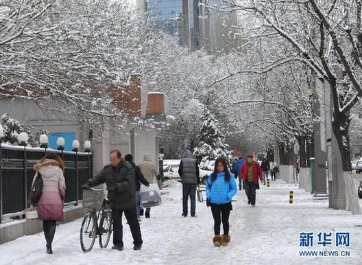 （生態(tài)）（3）呼和浩特降下今冬以來最大雪