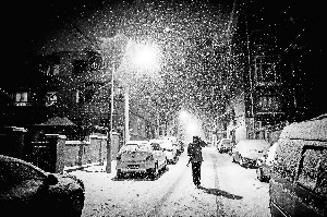 東北降罕見暴雪