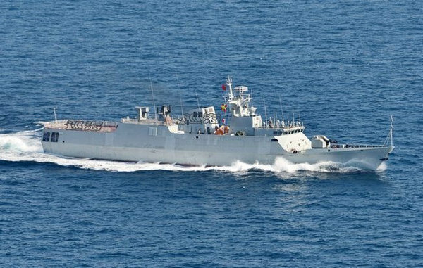 資料圖：中國056型護衛(wèi)艦。