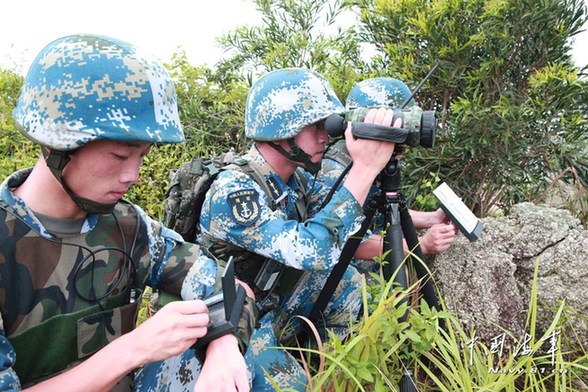 中國海軍陸戰(zhàn)隊生存訓(xùn)練直擊