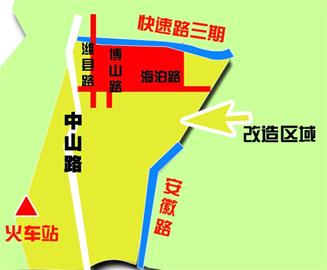 中山路改造先動(dòng)濰縣璐片