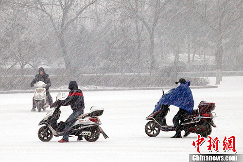 中國(guó)北方現(xiàn)大范圍降雪