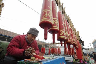 膠州麻灣大集秧歌助興樂翻天