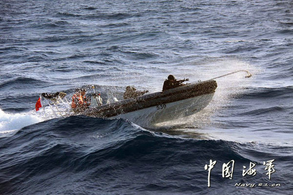 壯觀的海軍登陸艦編隊(duì)。