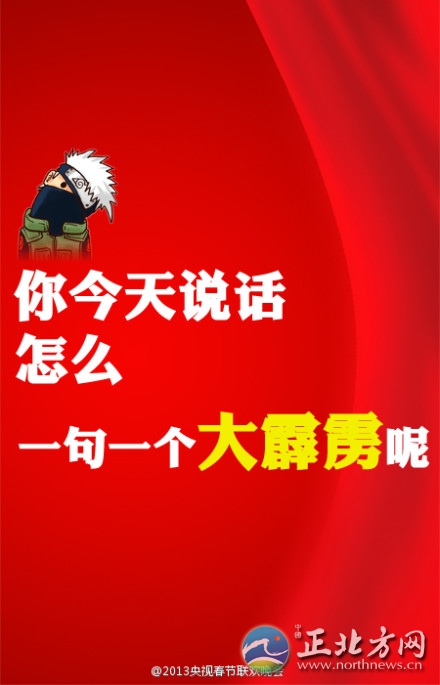 2013央視春晚流行語大盤點 爆笑圖走紅