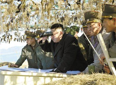 金正恩視察島嶼指示備戰(zhàn) 威脅讓韓國(guó)島嶼消失